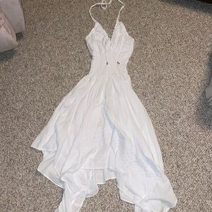 Cotton Collection White Dress